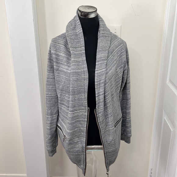 Aritzia Wilfred  Free Rousseau Hoodie Cardigan Sweater Size Small - Picture 7 of 10